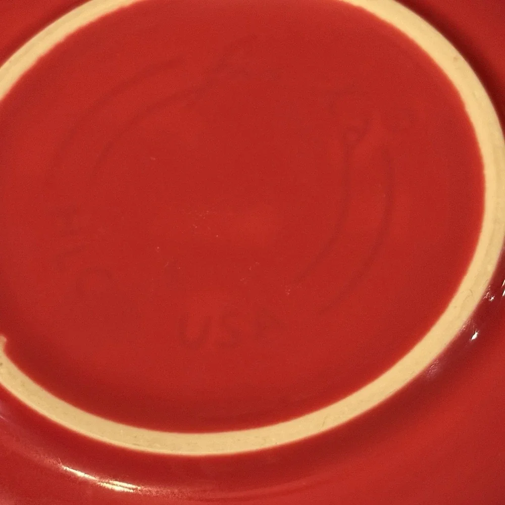 Vintage FIESTA‎  Homer Laughlin Fiestaware 3 Cups And 3 Bowls